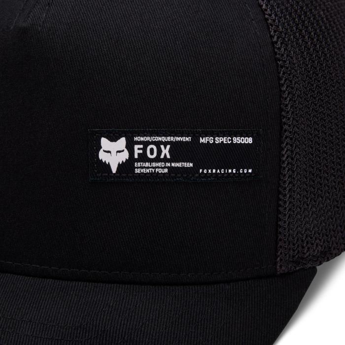 Kšiltovka Fox Barge Flexfit Hat Black