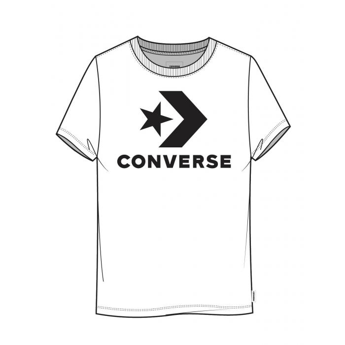 Tričko Converse STAR CHEVRON TEE WHITE