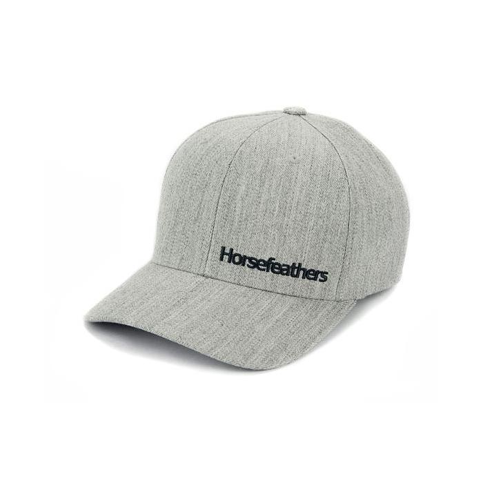 Kšiltovka Horsefeathers BECKETT CAP heather gray