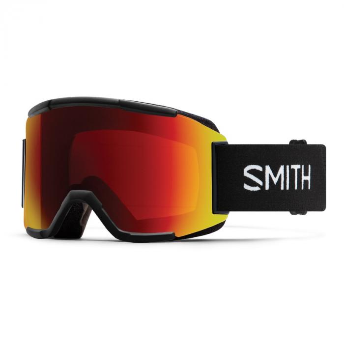 Lyžařské brýle Smith SQUAD BLACK/CHROMAPOP SUN RED MIRROR