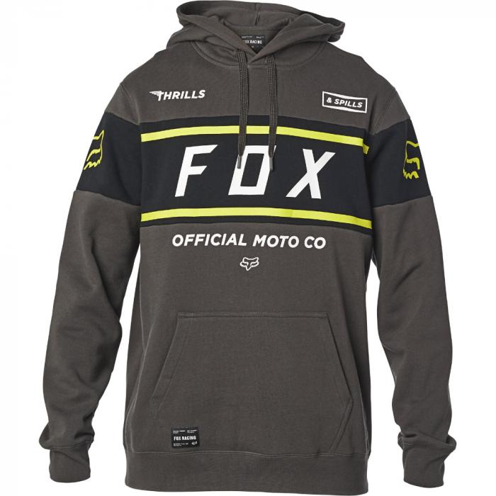 Mikina Fox Official Pullover Fleece Smoky