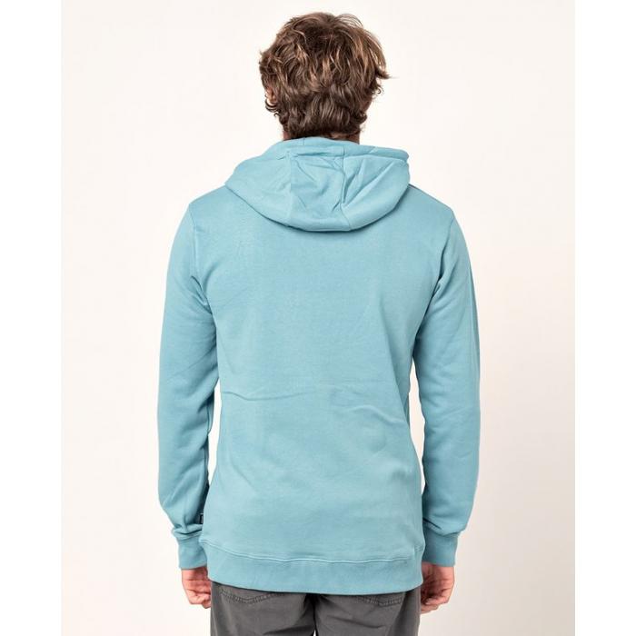 Mikina Rip Curl BOXED HOODED POP OVER  Mid Blue