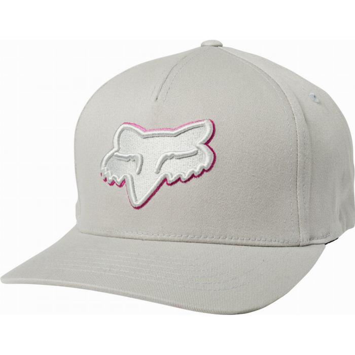 Kšiltovka Fox Epicycle Flexfit Hat Grey/Pink
