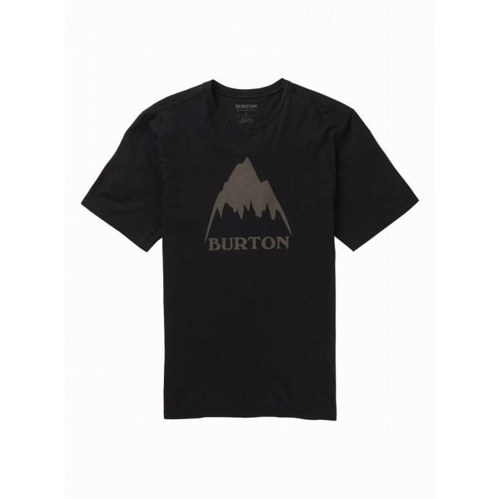 Tričko Burton CLASSIC MTN HGH SS TRUE BLACK