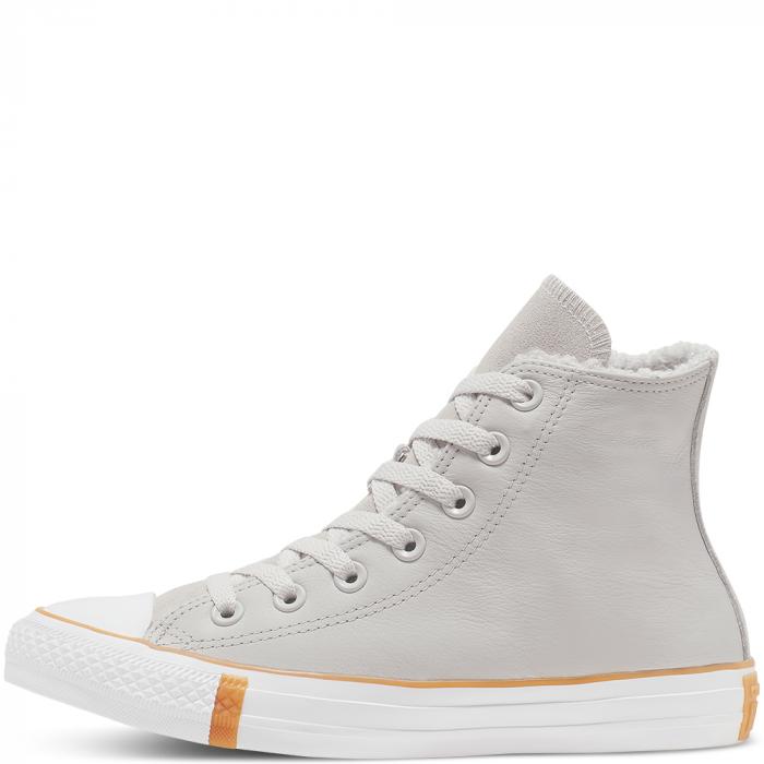 Boty Converse CHUCK TAYLOR ALL STAR FAUX SHEARLING PALE PUTTY/WHITE/HONEY