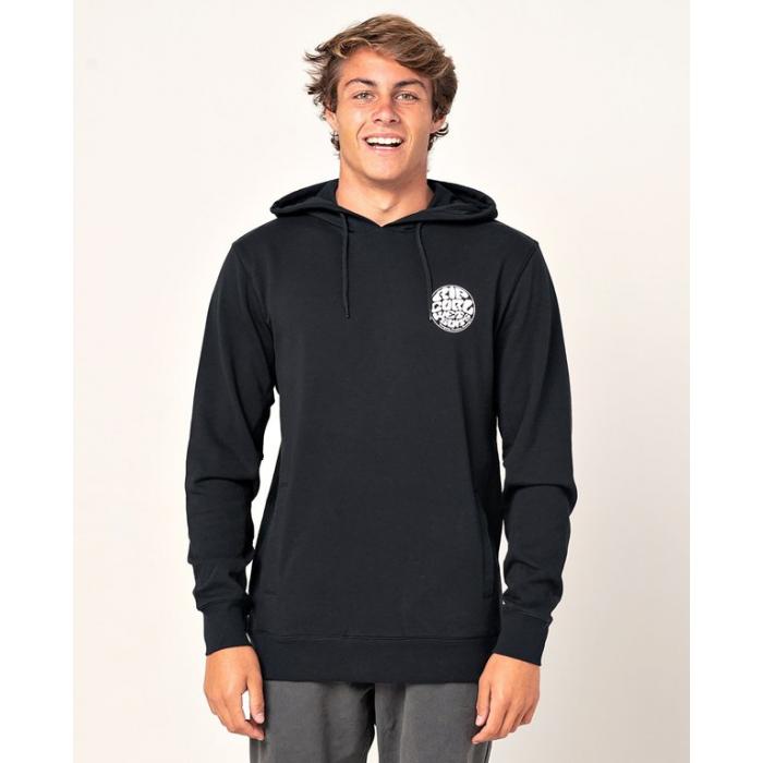 Mikina Rip Curl OS HOODED POP OVER PRINT  Black