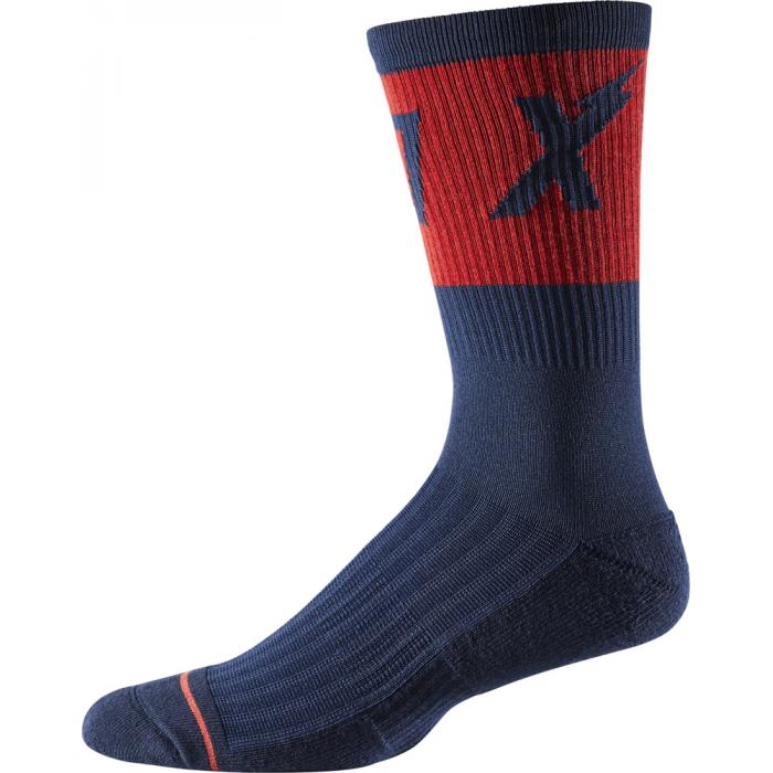 Ponožky Fox 8' Trail Cushion Sock Wurd Navy