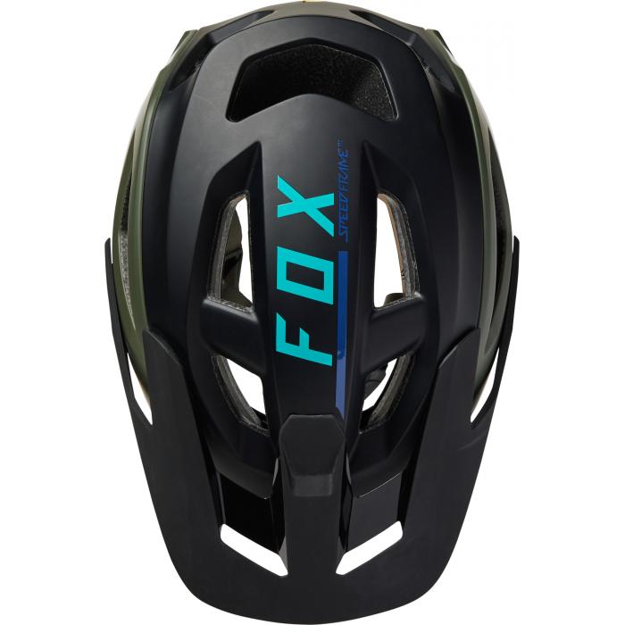 Cyklistická helma Fox Speedframe Pro Blocked Army