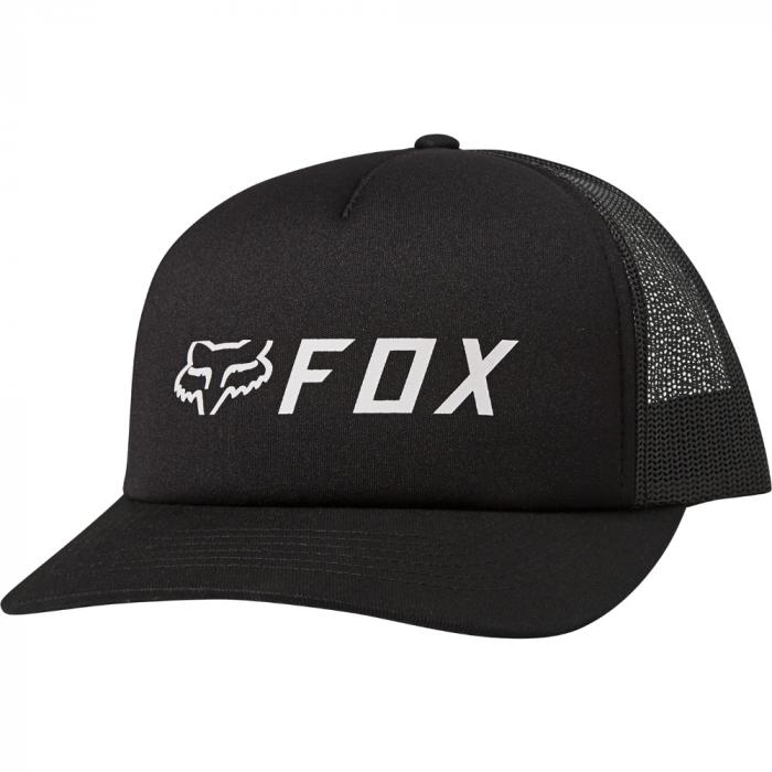 Kšiltovka Fox Apex Trucker Black/White
