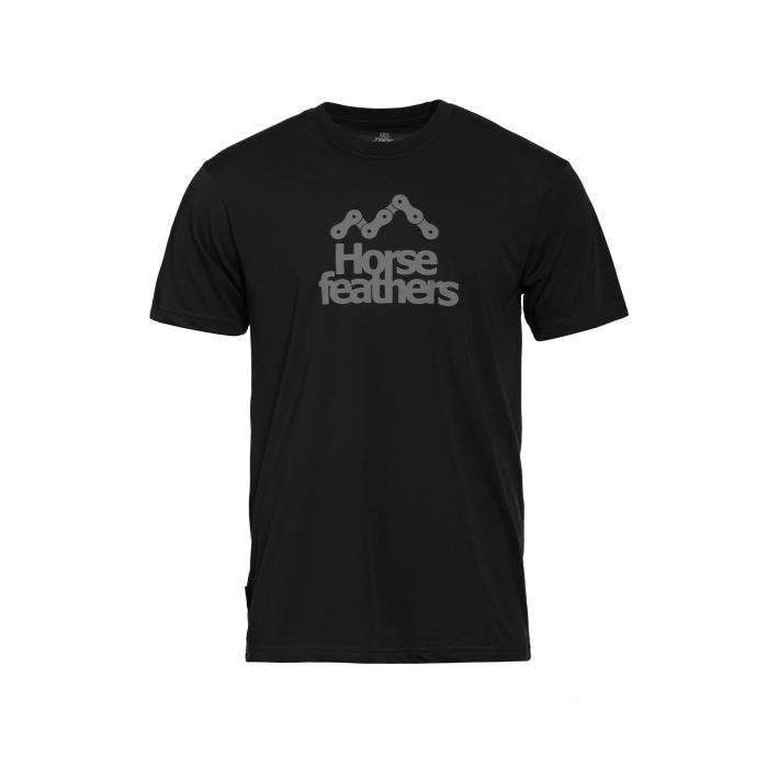 Dres Horsefeathers ROOTER TECH T-SHIRT chain black