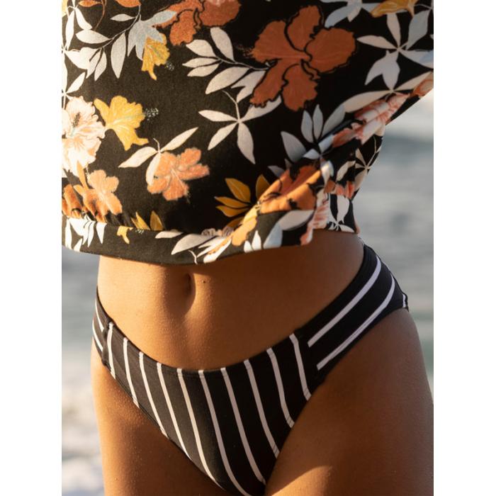 Plavky Roxy PT BEACH CLASSICS HIPSTER BO ANTHRACITE S SWEET ESCAPE