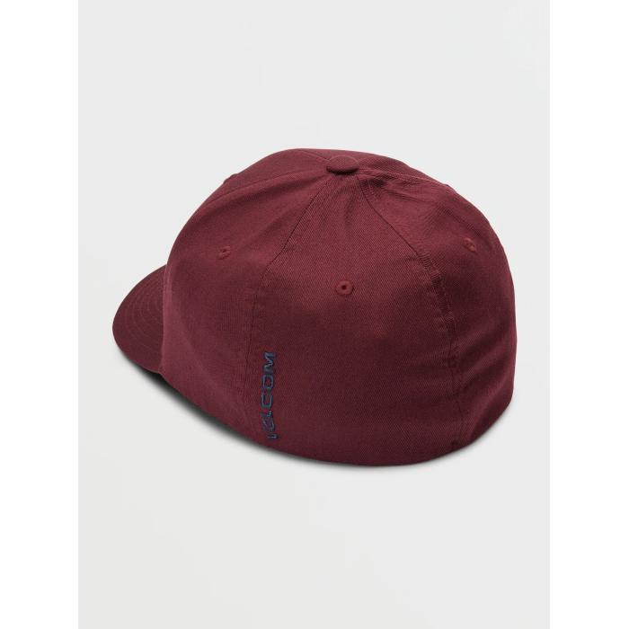 Kšiltovka Volcom Full Stone Flexfit Hat Bordeaux Brown