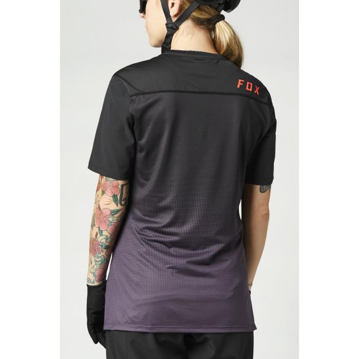 Cyklodres Fox W Flexair Ss Jersey Black/Purple