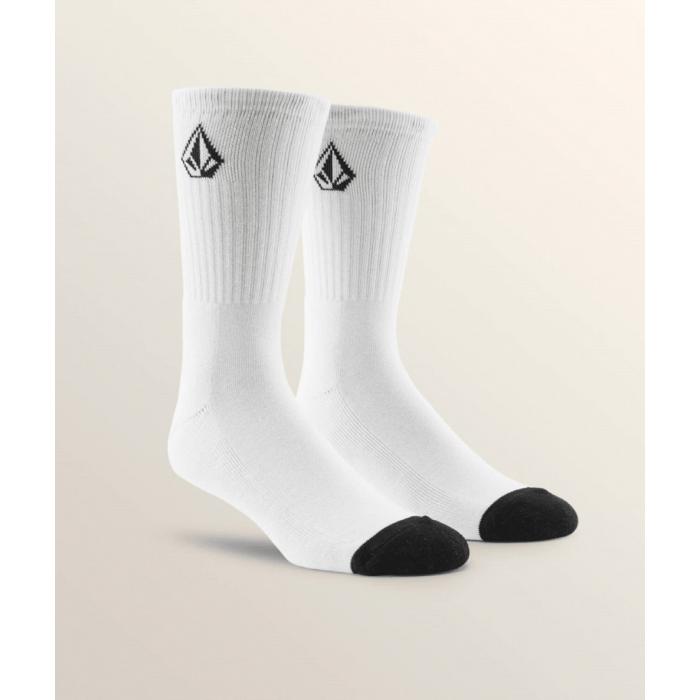 Ponožky Volcom Full Stone Sock 3Pk (Sold Pack Of 3) -3P White