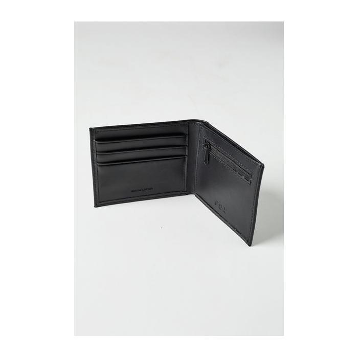 Peněženka Fox Bifold Leather Wallet Black