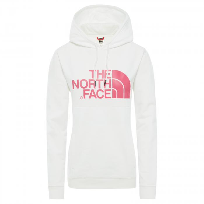 Mikina The North Face DREW HOODY TNF WHITE/MR. PINK