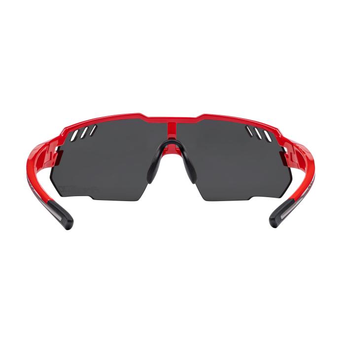 Brýle FORCE AMOLEDO, červeno-šedé, černé sklo