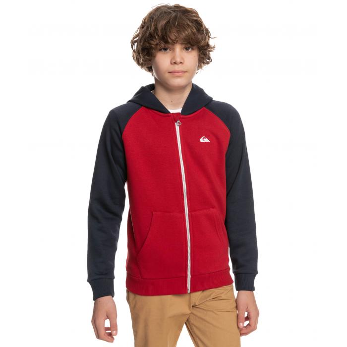 Mikina Quiksilver EASY DAY ZIP YOUTH CHILI PEPPER