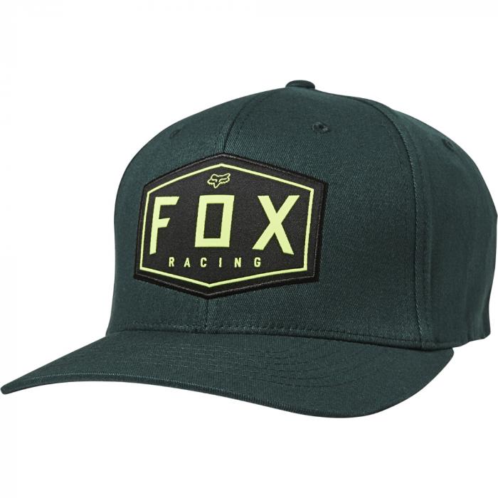 Kšiltovka Fox Crest Flexfit Hat Emerald