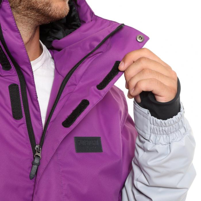 Zimní bunda Funstorm Neron violet/grey
