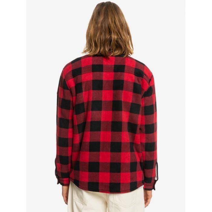 Košile Quiksilver TOLALA ALLOVER AMERICAN RED TOLALA PLAID
