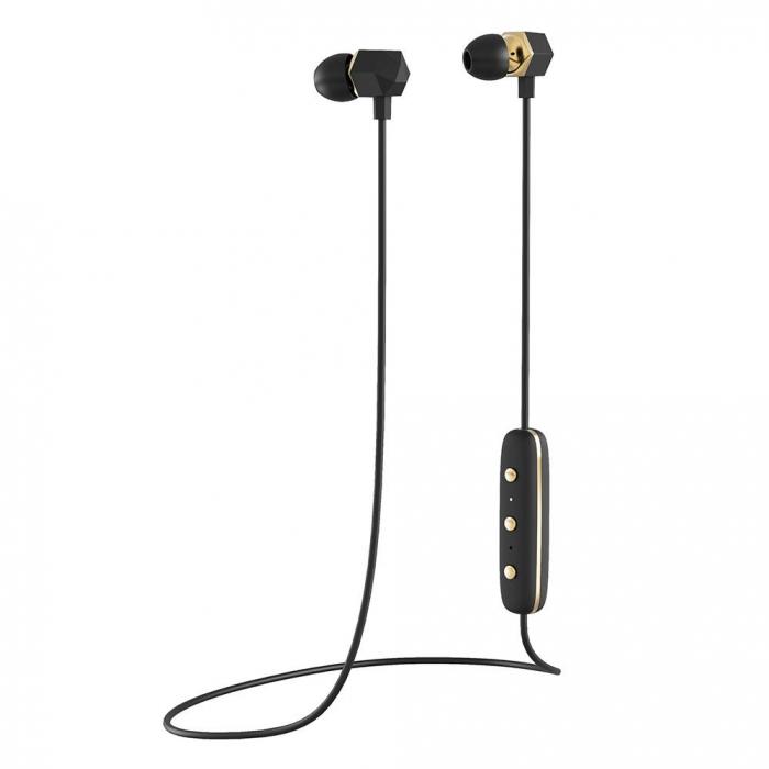 Sluchátka Happy Plugs Ear Piece Wireless Black/Gold