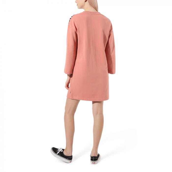 Šaty Vans CHROMO II DRESS ROSE DAWN