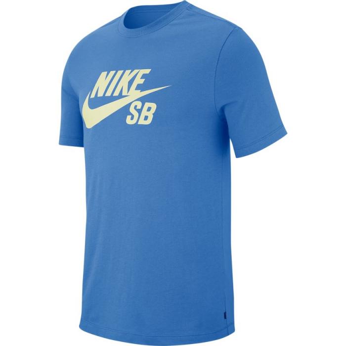 Tričko Nike SB DRY TEE DFCT LOGO pacific blue/sail