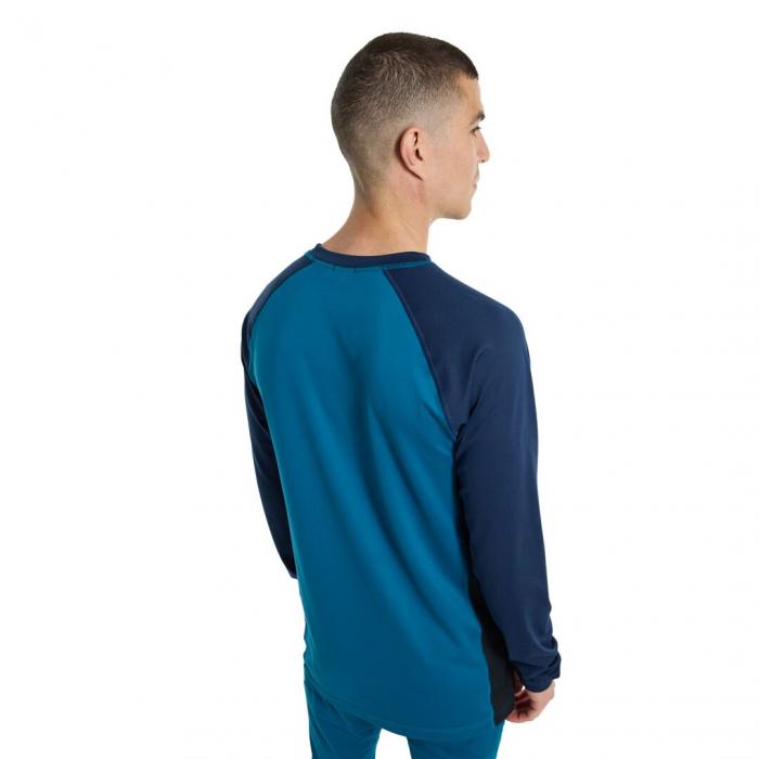 Termo tričko Burton MIDWEIGHT X CREW LYONBL/DRSBLU