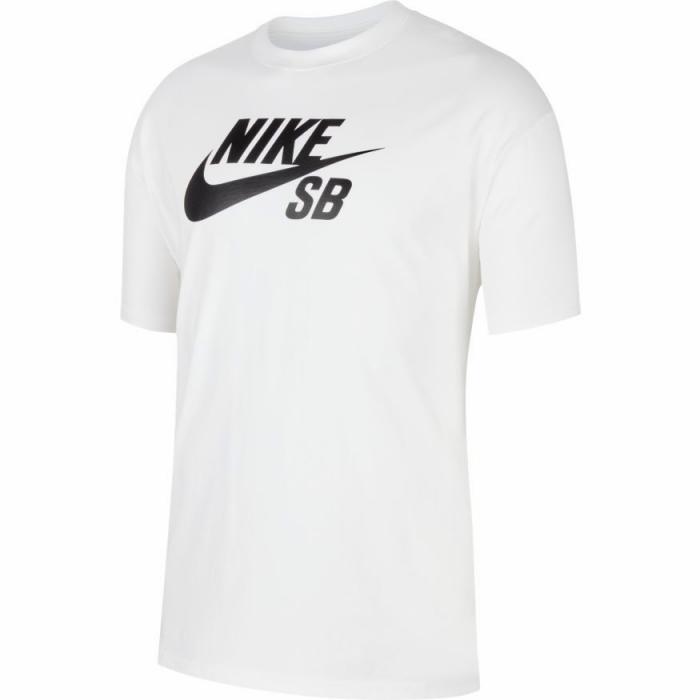 Tričko Nike SB TEE LOGO white/black