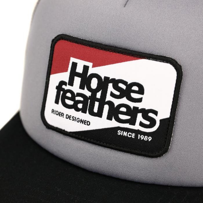 Kšiltovka Horsefeathers KASE YOUTH CAP dark gray