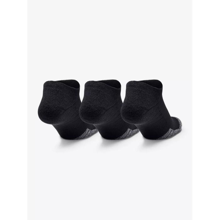 Ponožky Under Armour Heatgear No Show Sock 3 Pack Black