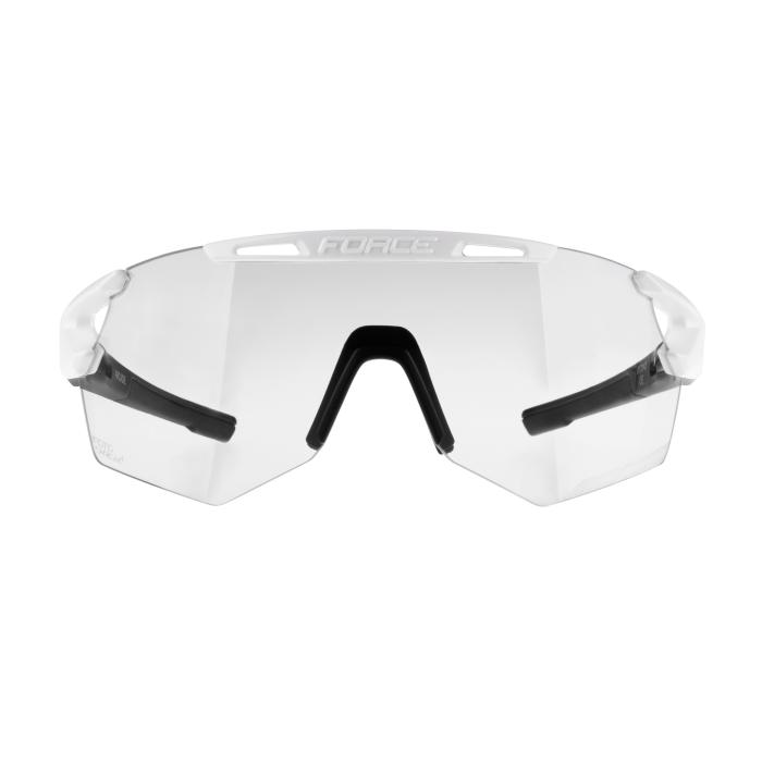 Brýle F ARCADE,bílo-černé, fotochromatická skla