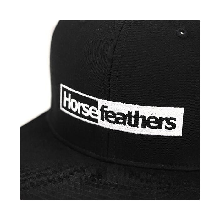 Kšiltovka Horsefeathers BROOK CAP black
