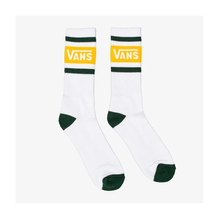 Ponožky Vans TRIBE CREW WHITE/PINE NEEDLE