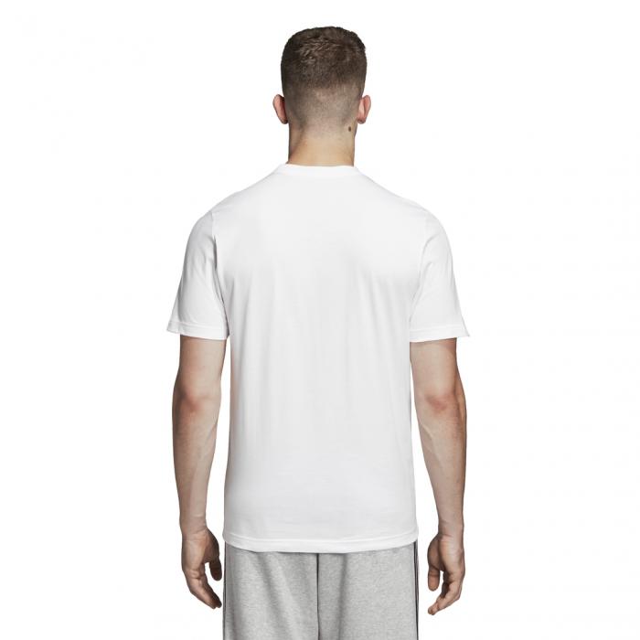 Tričko Adidas E LIN TEE WHITE/BLACK
