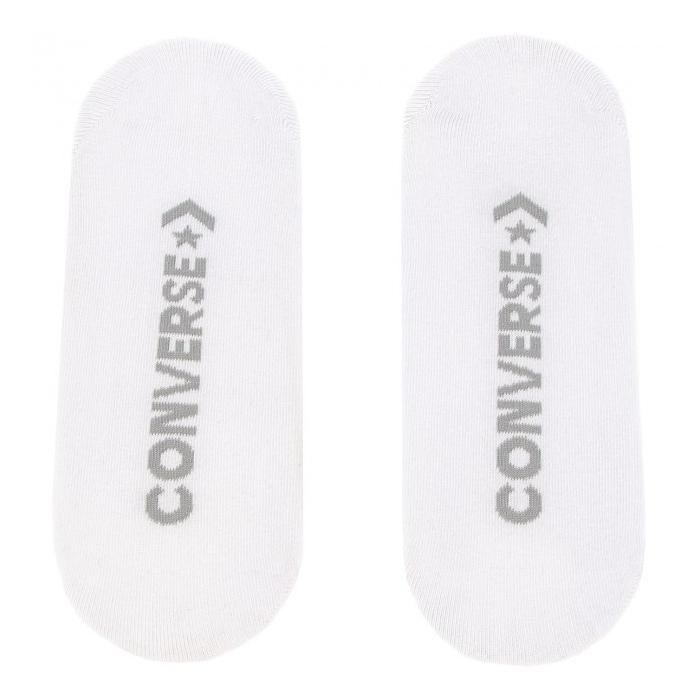 Ponožky Converse 2PP Women footie HL White/grey x 2