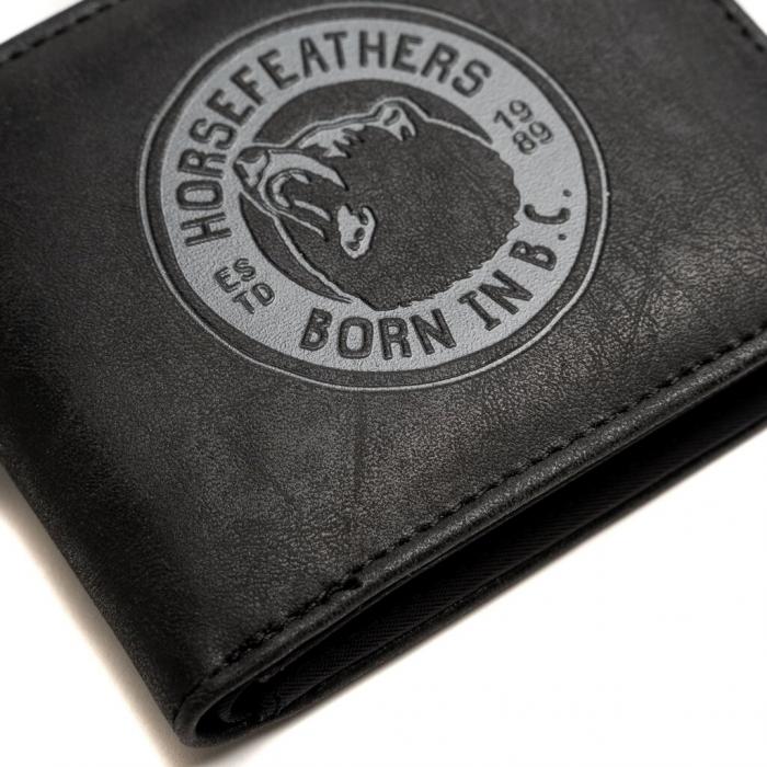 Peněženka Horsefeathers GORD WALLET black