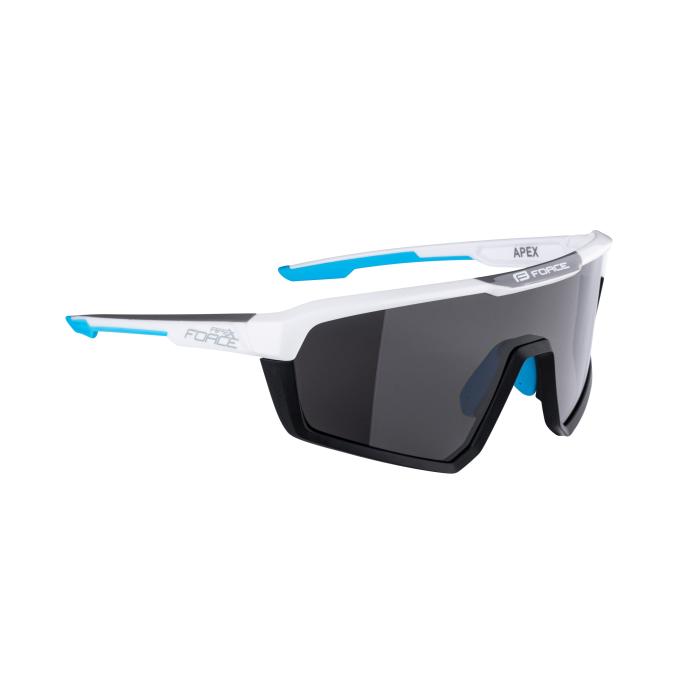 Brýle FORCE APEX, bílo-šedé, černé kontrastní sklo
