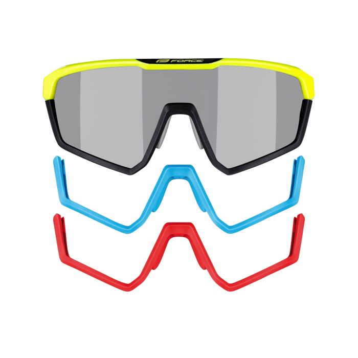 Brýle FORCE APEX, fluo-černé, fotochromatické sklo