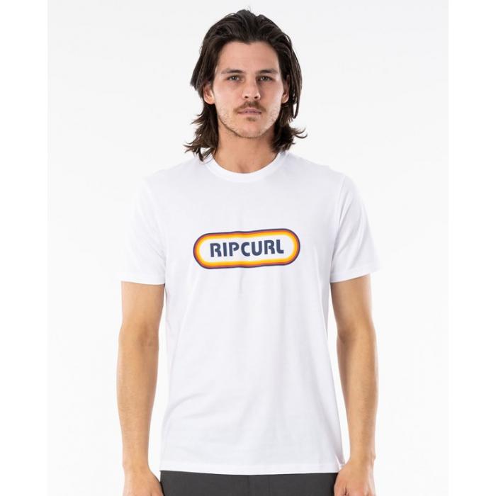 Tričko Rip Curl SURF REVIVAL HEY MUMA TEE  Optical White