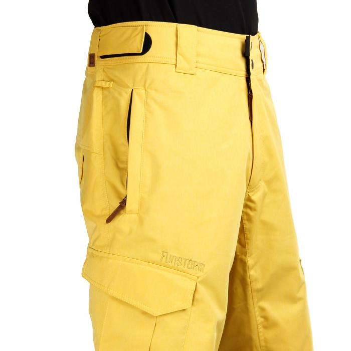 Snowboardové kalhoty Funstorm Navigator yellow