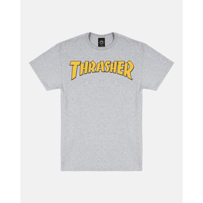 Tričko Thrasher Cover Logo Ash Grey