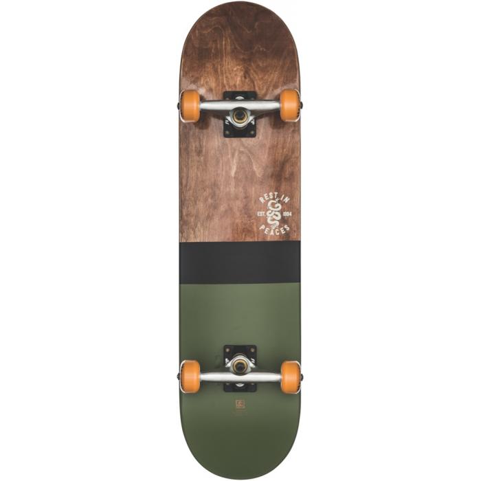 Skateboardový komplet Globe Half Dip 2 Complete -8.0FU Dark Maple/Hunter Green