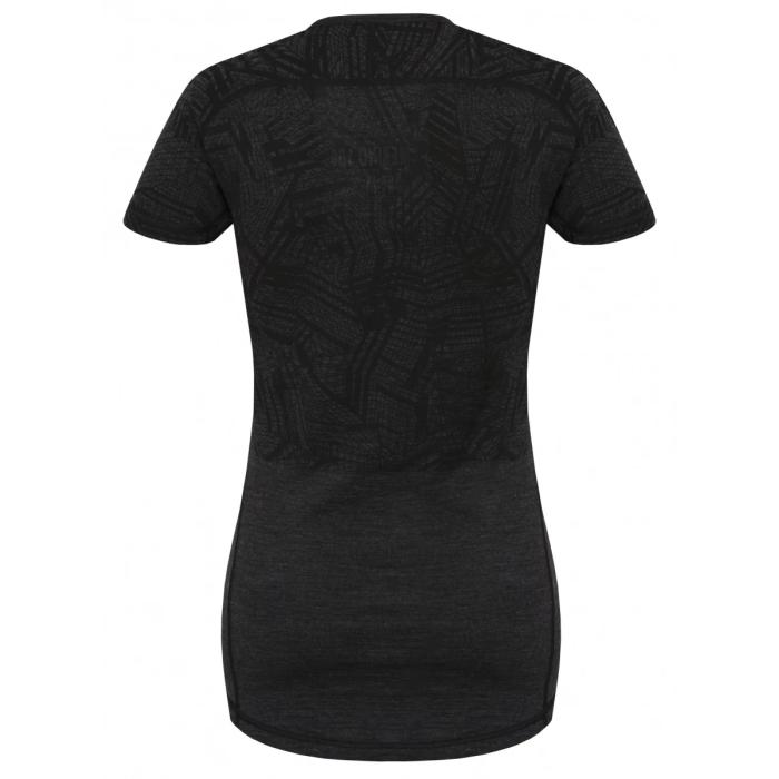 Termo tričko Husky MERINO 100 KR. RUKÁV L černá
