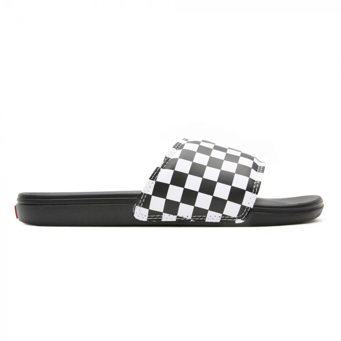 Pantofle Vans La Costa Slide-On Checkerboard True White/Black