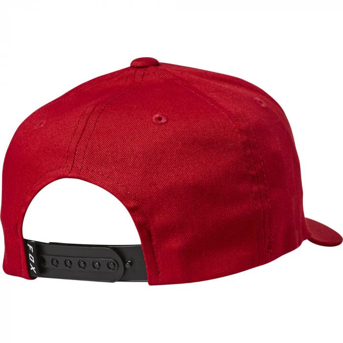 Kšiltovka Fox Youth Epicycle 110 Snapback Red/White