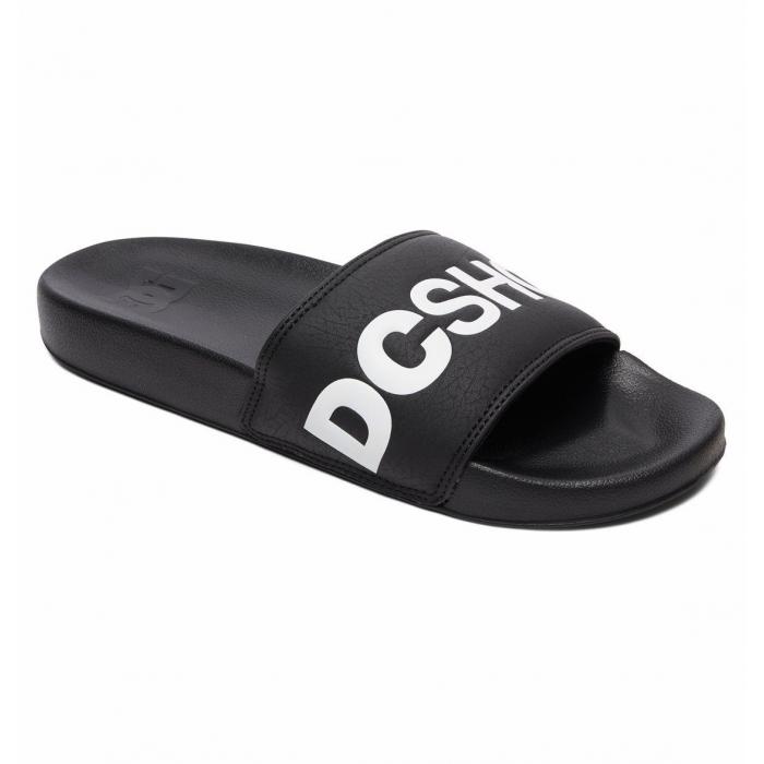 Pantofle DC SLIDE BLACK/WHITE