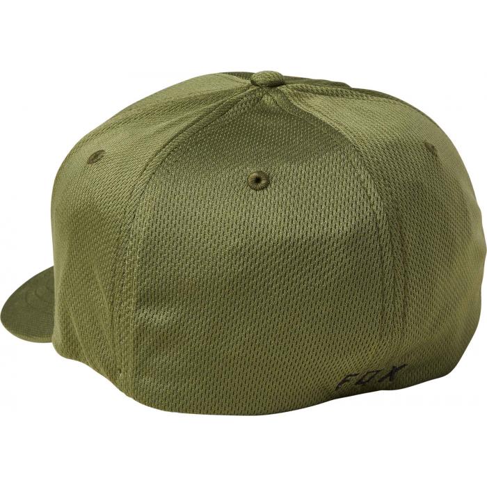 Kšiltovka Fox Lithotype Flexfit 2.0 Hat Olive Green
