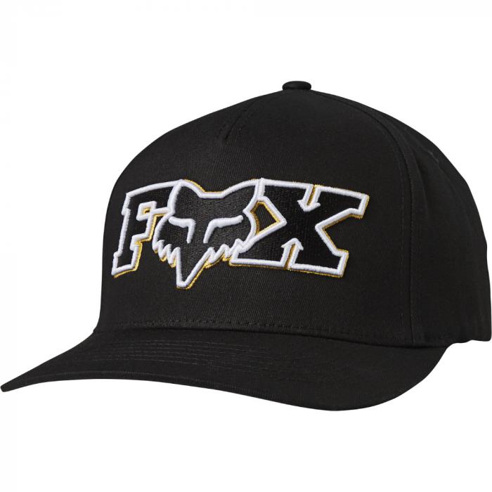 Kšiltovka Fox Ellipsoid Flexfit Hat Black/Yellow